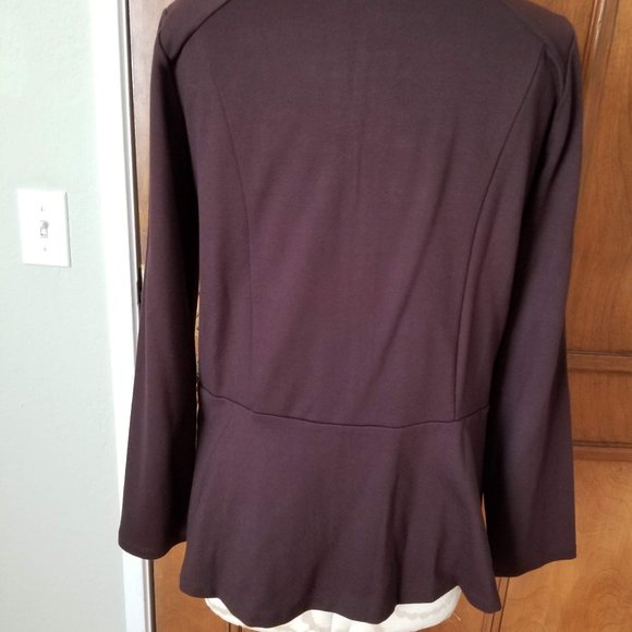 Ruby Ribbon Mink Brown Zip Jacket - Small - Picture 3 of 4